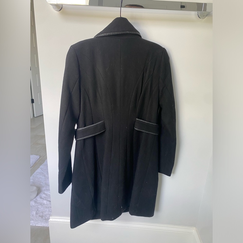 White/Black Peacoat NWT XS